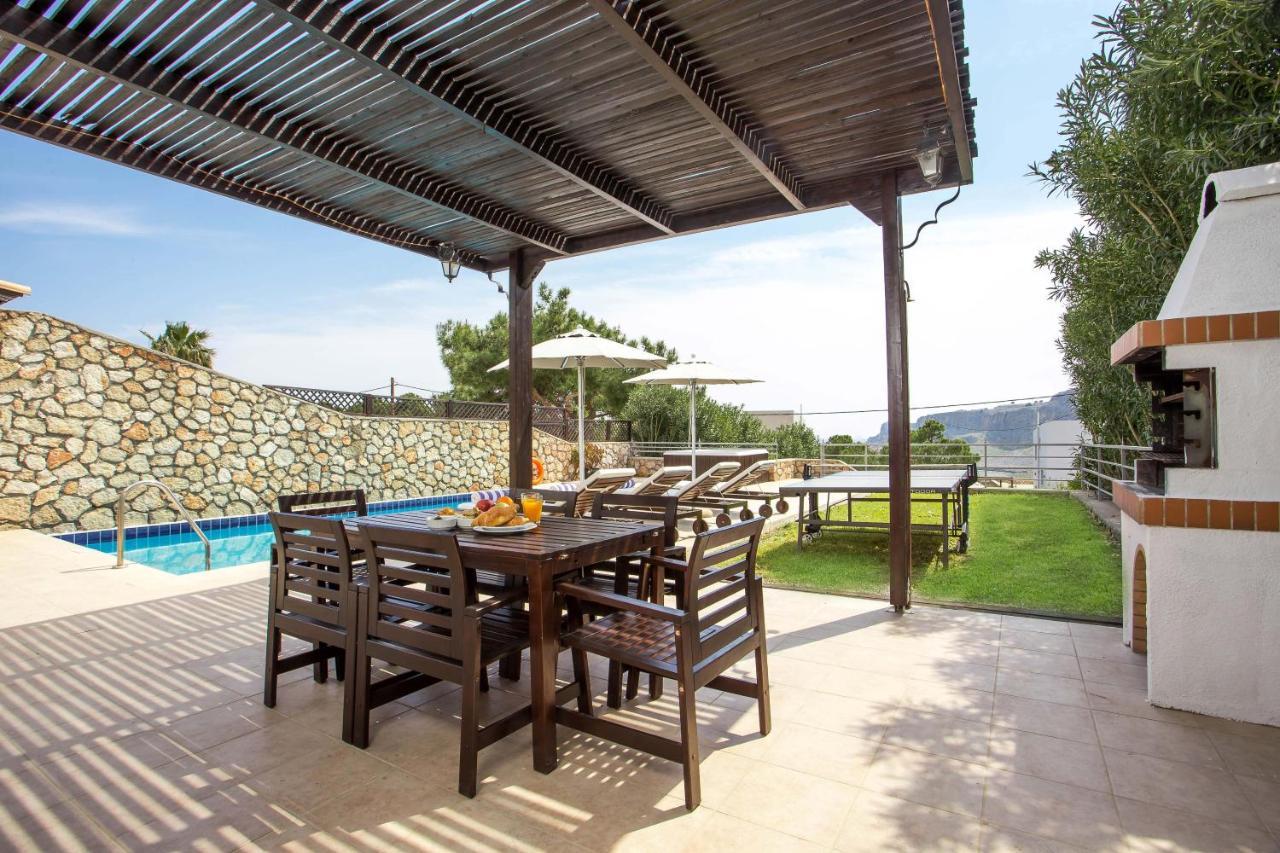 Aethrion Villa Lindos Exteriér fotografie